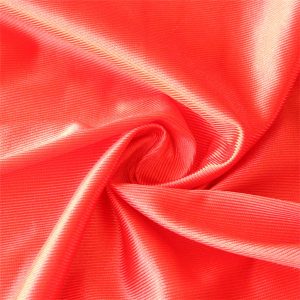 폴리 에스테르 트리 코트 눈부신 운동복 패브릭