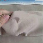 스위스 제 크로스 크레이프 99 % POLYCOTTON + 1 % CARBON YARN 전자 제복 용 태 피터 원단